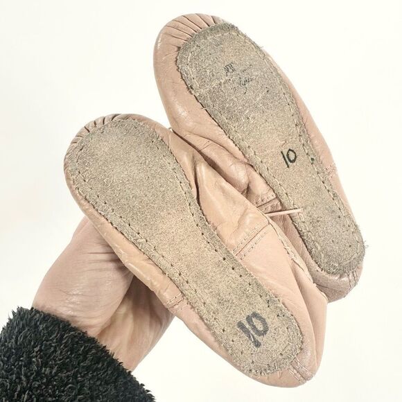 American Ballet ABT pink leather ballet slipper 10 - Picture 3 of 5